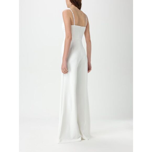 Elisabetta Franchi Jumpsuits Woman Yellow Cream